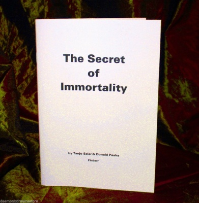 The Secret Of Immortality By T. Salar & D. Peake